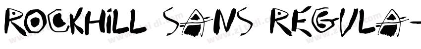 Rockhill Sans Regula字体转换